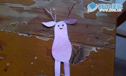 yuer剪纸——粉红色小羊羊