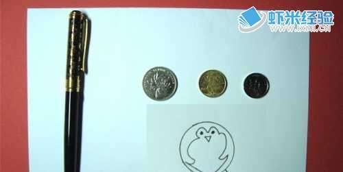 企鹅笔画彩色__企鹅硬币是什么钱