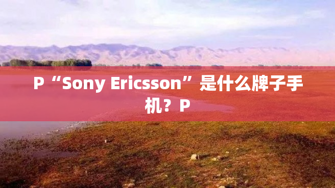 P“Sony Ericsson”是什么牌子手机？P